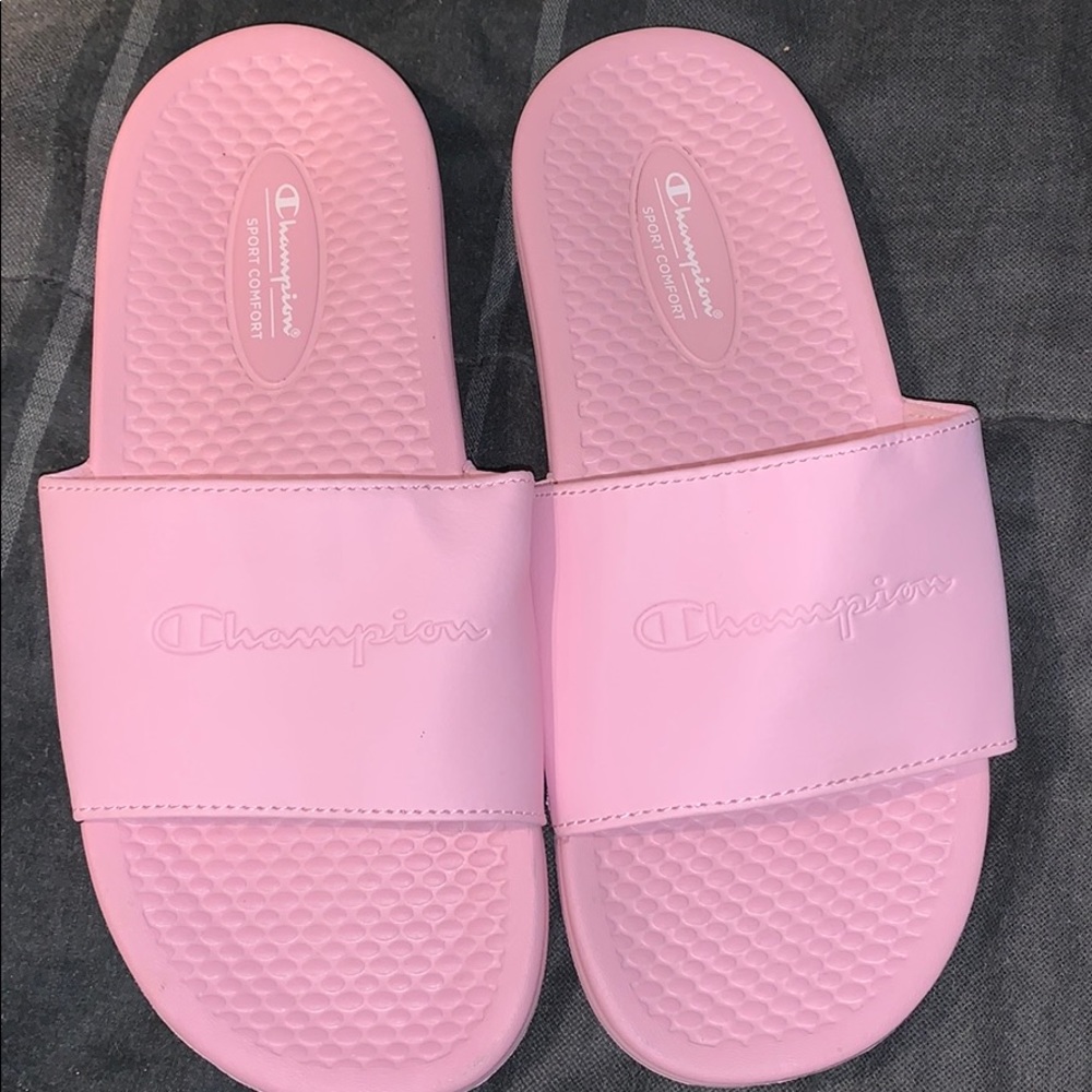 pink champion slides